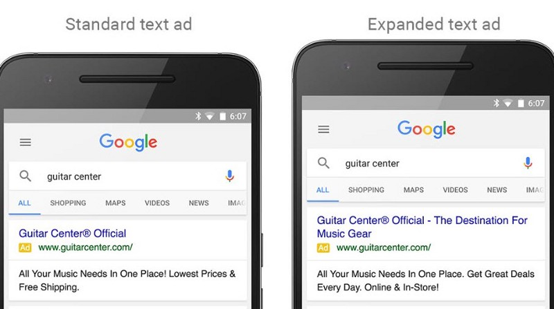 Expanded Text Ads - Before & After