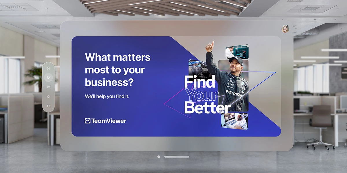 TeamViewer "Find Your Better" ad